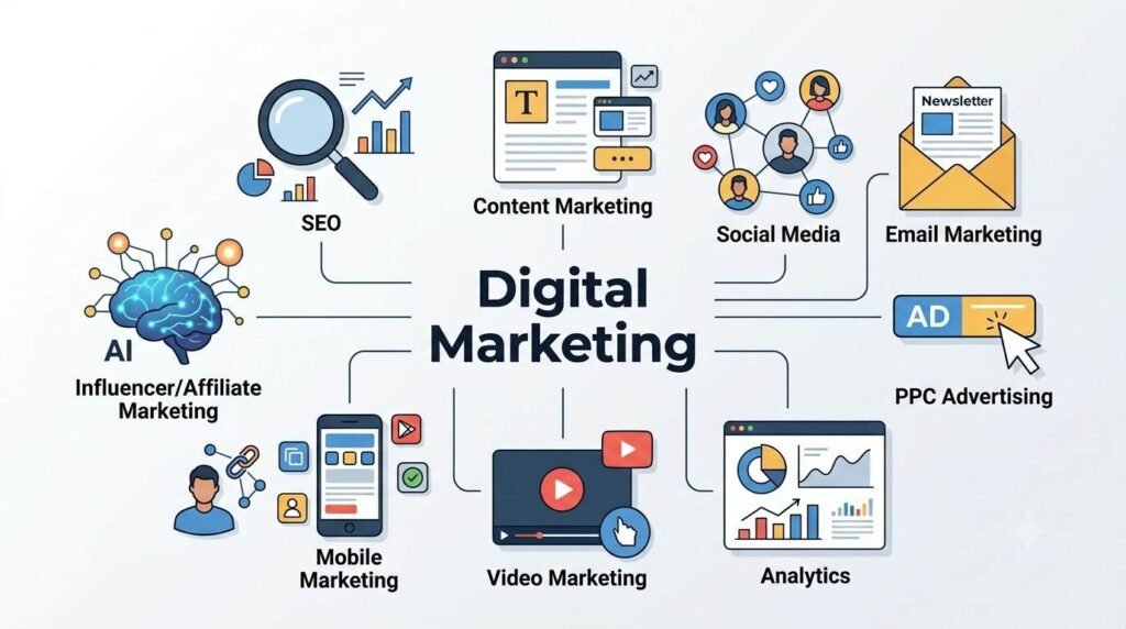 what is digital marketing