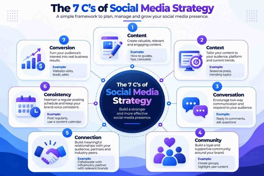 7cs of social media strategy