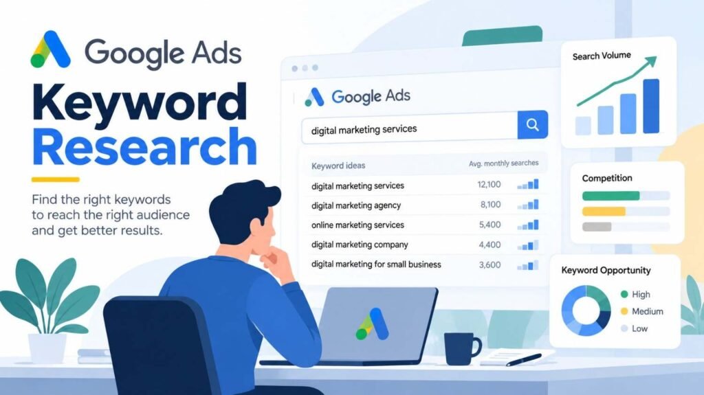 google ads keyword research