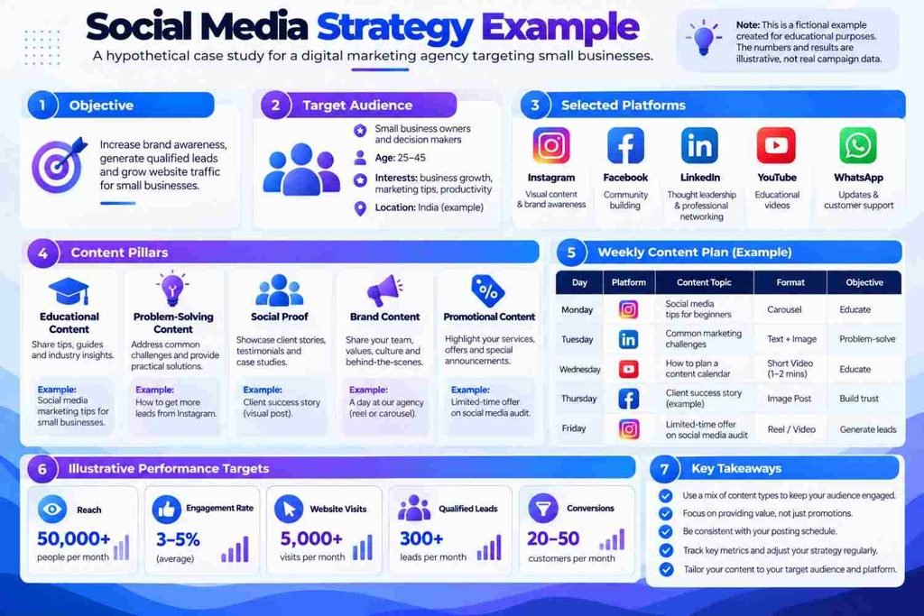 social media strategy example case study